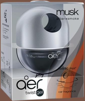 Godrej Musk Car Freshener Car Freshener Diffuser Aer_Twist185(45 g)