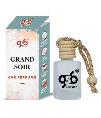GANDHI SUGANDH BHANDAR Grand Soir Hanging Air Freshener Inspired From MFK Grand Soir Car Freshener Diffuser grandsoircar(10 ml)
