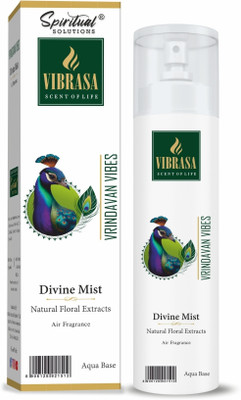 SPIRITUAL SOLUTIONS Pooja Perfume Vrindavan Vibes Car Freshener Spray Pooja Perfume (Air Freshener) Vrindavan Vibes 100 ML Spray(100 ml)