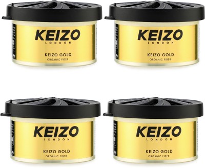 Keizo Gold Car Freshener Blocks(4 x 42 g)