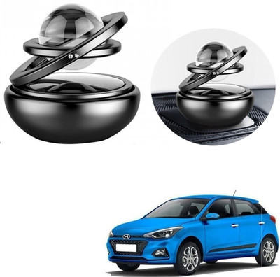 Znee Smart Metal Body Solar Black Crystal Car Air Freshener for Hyundai I20 Elite Car Freshener Diffuser ZSBT-SO-116(150 ml)
