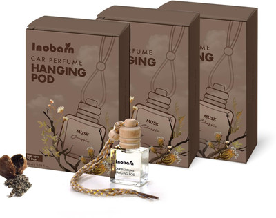 INOBARN Musk Diffuser Hanging Pod Classic(3 x 10 ml)