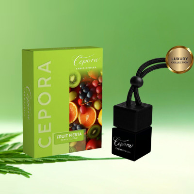 Cepora Fruit Fiesta Car Hanging Perfume Car Freshener Diffuser Fruit Fiesta(10 ml)
