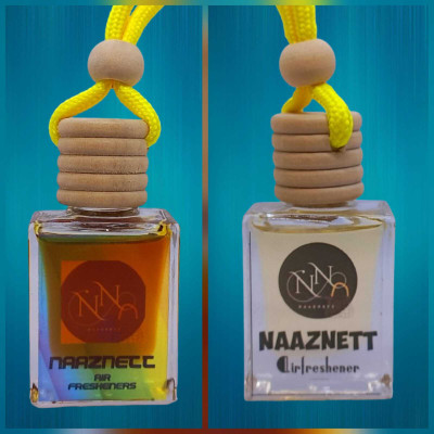 Naaznett Spring Blossom, Musk Diffuser Pack of 2 - Spring Blossom - Musk Car Hanging Perfume Air Freshener Pod(2 x 20 ml)