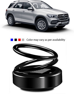 Purpleheart Car Solar Rotating Air Freshner Automatic 360° Diffuser Car-Black_Rotating-Freshner-B393(125 g)