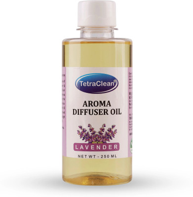 TetraClean Reed Diffuser Oil I I Aromatherapy & Skincare I Bath Essentia Oil I Lavender Aroma Oil Diffuser Oil(250 ml)