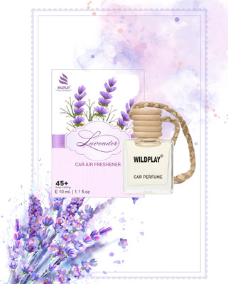 Formless Lavender Car Perfume Hanging Pod Diffuser Hanging Car Air Freshener(10 ml)