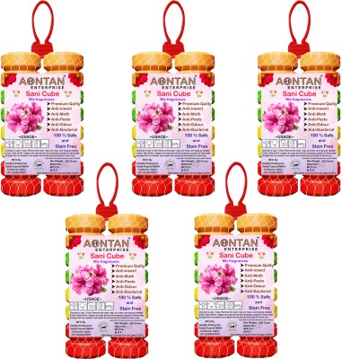 AONTAN ENTERPRISE Air Freshner For Toilet Bathroom, Mogra, Sandal, Lavender, Rose, Jasmin, Lemon Blocks(5 x 200 g)