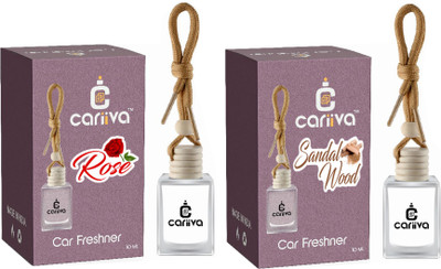 Cariiva ROSE-SANDALWOOD Car Freshener Diffuser CR_02(2 x 10 ml)