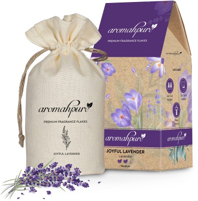 Aromahpure Premium Car Perfum Fragrance Flakes - Joyful Lavender Luxury Freshener Car Freshener Diffuser(100 g)