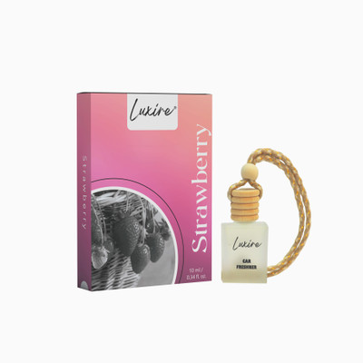 LUXIRE STRAWBERRY Car Freshener Diffuser LX_05PRM(10 ml)