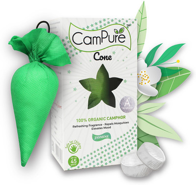 CamPure Cone Air Freshener - Jasmine - Pack of 1 Potpourri Cone Air Freshener - Jasmine - Pack of 1(1 Units)