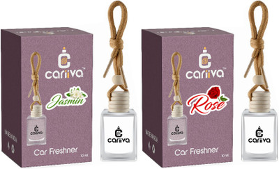 Cariiva JASMINE-ROSE Car Freshener Diffuser CR_02(2 x 10 ml)