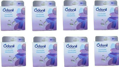 Odonil Lavender meadows, Long Lasting Odour, Assorted Blocks Blocks lavender medows(8 x 50 g)