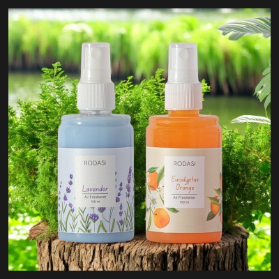 RODASI LAVENDER EUCALYPTUS ORANGE Car Freshener Spray RDS_I_FLVEO100ML(2 x 100 ml)