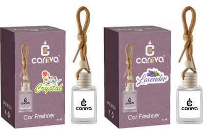 Cariiva CRYSTAL-LAVENDER Car Freshener Diffuser CR_02(2 x 10 ml)