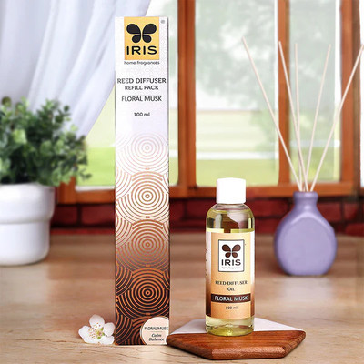 IRIS Floral Musk Reed diffuser Refill Floral Musk Reed diffuser Refill(100 ml)