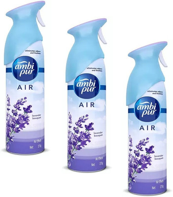 Ambipur Lavender Spray Lavender Bouquet Air Freshner - 3Pcs 021(3 x 275 g)