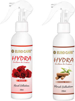Euro Care Sandal wood, Rose Spray Sandal wood-Rose-Scent(400 ml)