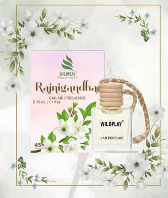 Formless Rajanigandha Car Pod Hanging Perfume Car Freshener Diffuser Hanging Car Air Freshener(10 ml)