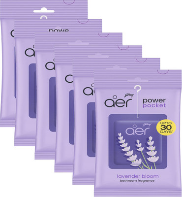Godrej Lavender Bloom Blocks Aer Power Pocket Lavender Bloom(6 x 10 g)