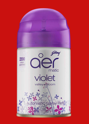 Godrej Aer Voilet Valley Car Freshener Refill Air freshener,aer matic refill _336(225 ml)