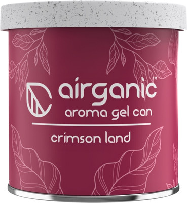 Airganic Aroma Gel Can- Crimson land Premium Gel Air Fragrance Car Freshener Blocks AGC03(80 g)