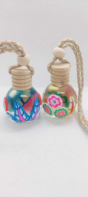 Enlushed Citrus Blast Car Freshener Diffuser Car Freshener Hanging/Car Perfumes Accessories Long Lasting Citrus Blast fregrance (2 x 10ml)(2 x 1 Units)