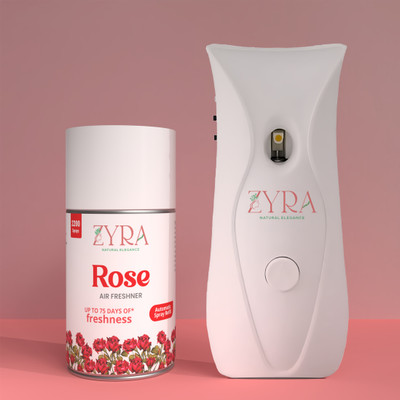 Zyra Rose Automatic Spray Zy-ra-Rose-machin+refill(225 ml)