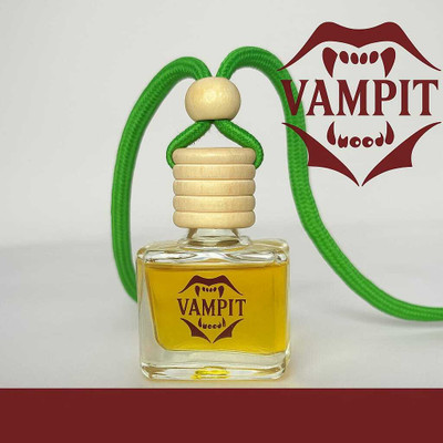 VAMPIT Coffee_Latte_Yellow, Car Freshener Hanging/Car Perfumes Accessories, Long Lasting Diffuser, Aroma Oil Coffee_Latte_Yellow(12 ml)