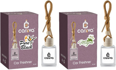 Cariiva MOGRO-PUREBLACK Car Freshener Diffuser CR_02(2 x 10 ml)