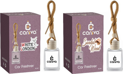 Cariiva SANDALWOOD-WHITELONDON Car Freshener Diffuser CR_02(2 x 10 ml)