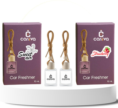 Cariiva SWEET AIR - STRAWBERRY Car Freshener Diffuser CR_02(2 x 10 ml)