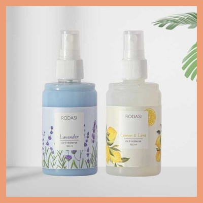 RODASI LAVENDER LEMON LIME Car Freshener Spray FK_New_10011076-FLVLL100ML(2 x 100 ml)