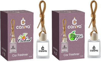 Cariiva ORCHID - GREEN APPLE Car Freshener Diffuser CR_02(2 x 10 ml)