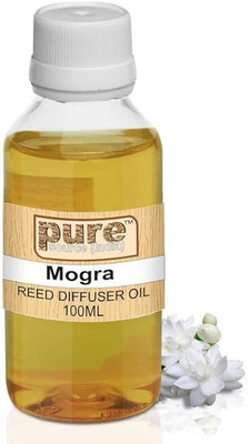 Pure Source India Mogra Diffuser PSI-REEDIFUSER-OIL100ML-MOGRA-FC(100 ml)