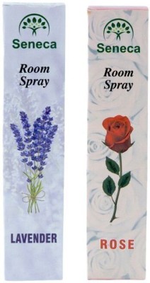 Seneca Lavender Fragrance &, Red Rose Flavour Spray(2 x 200 ml)