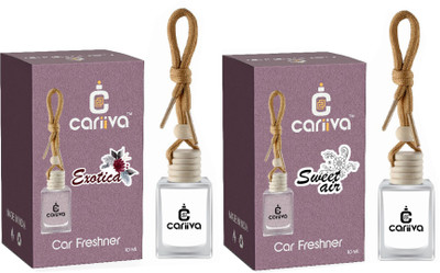 Cariiva EXOTICA-SWEETAIR Car Freshener Diffuser CR_02(2 x 10 ml)