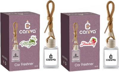 Cariiva MOGRA - STRAWBERRY Car Freshener Diffuser CR_02(2 x 10 ml)