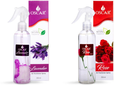 OSCAR LAVENDER &, ROSE PACK OF 2 Spray OSCR LAVENDER & ROSE COMBO(2 x 125 ml)