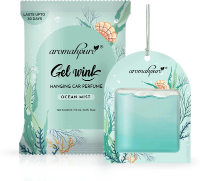 Aromahpure Gel Wink Hanging Car Perfume Aqua Last 30 days Easy to Use gel based air Car Freshener Diffuser GEL-WINK-1(7.5 ml)