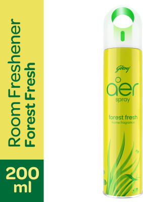 Godrej Aer Room Freshener - Fresh Lush Green Spray Room Spray for Home & Office(200 ml)