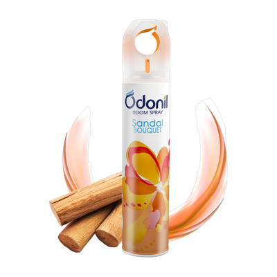 Odonil Room & Air Freshener Sandal Bouquet Spray|Nature Inspired Long Lasting Fragrance Spray Room & Air Freshener Sandal Bouquet Spray|Nature Inspired Long Lasting Fragrance(220 ml)