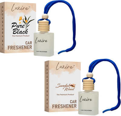 LUXIRE PUREBLACK-SANDALWOOD Car Freshener Diffuser lx01(2 x 10 ml)