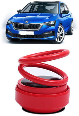 Dvis Orange Car Freshener Diffuser Car Air Freshener Solar Rotating Perfume D-473(150 ml)