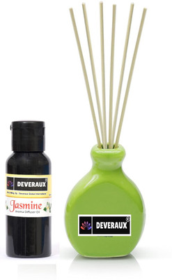 DEVERAUX jasmine Diffuser Set Jasmine50ml(Fine Reed Diffuser set)(50 ml)