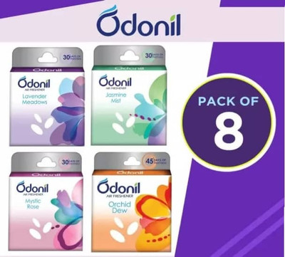 Odonil lavender jasmine oreng rose Blocks pack8(8 x 6.25 g)