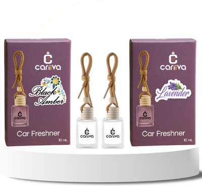 Cariiva BLACKAMBER-LAVENDER Car Freshener Diffuser CR_02(2 x 10 ml)