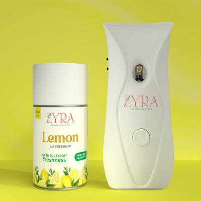 Zyra Lemon Automatic Spray Zy-ra-lemon-machin+refill(225 ml)