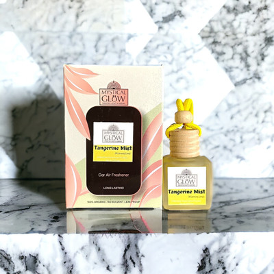 Mystical Glow TANGRINE MIST (CITRUS) AIR FRESHENER Diffuser TANGRINE MIST (CITRUS) AIR FRESHENER - FRESH LEMON(8 ml)